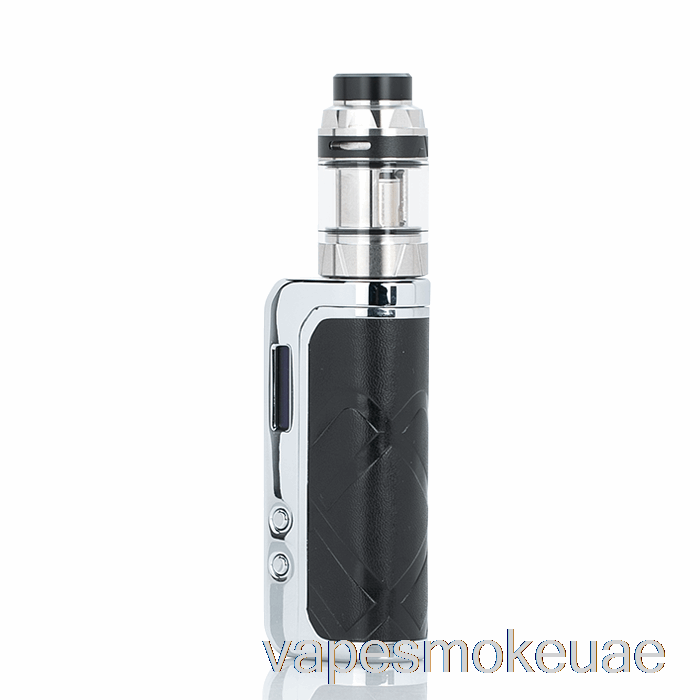 Vape Uae Augvape Foxy One 120 واط مجموعة البداية جلد أسود فضي